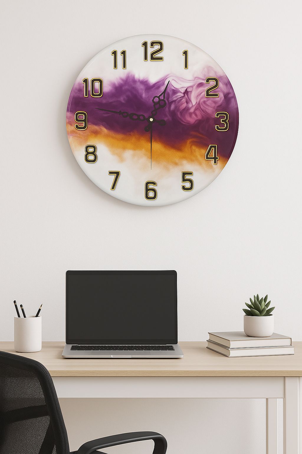 Epoxy Resin Wall Clocks